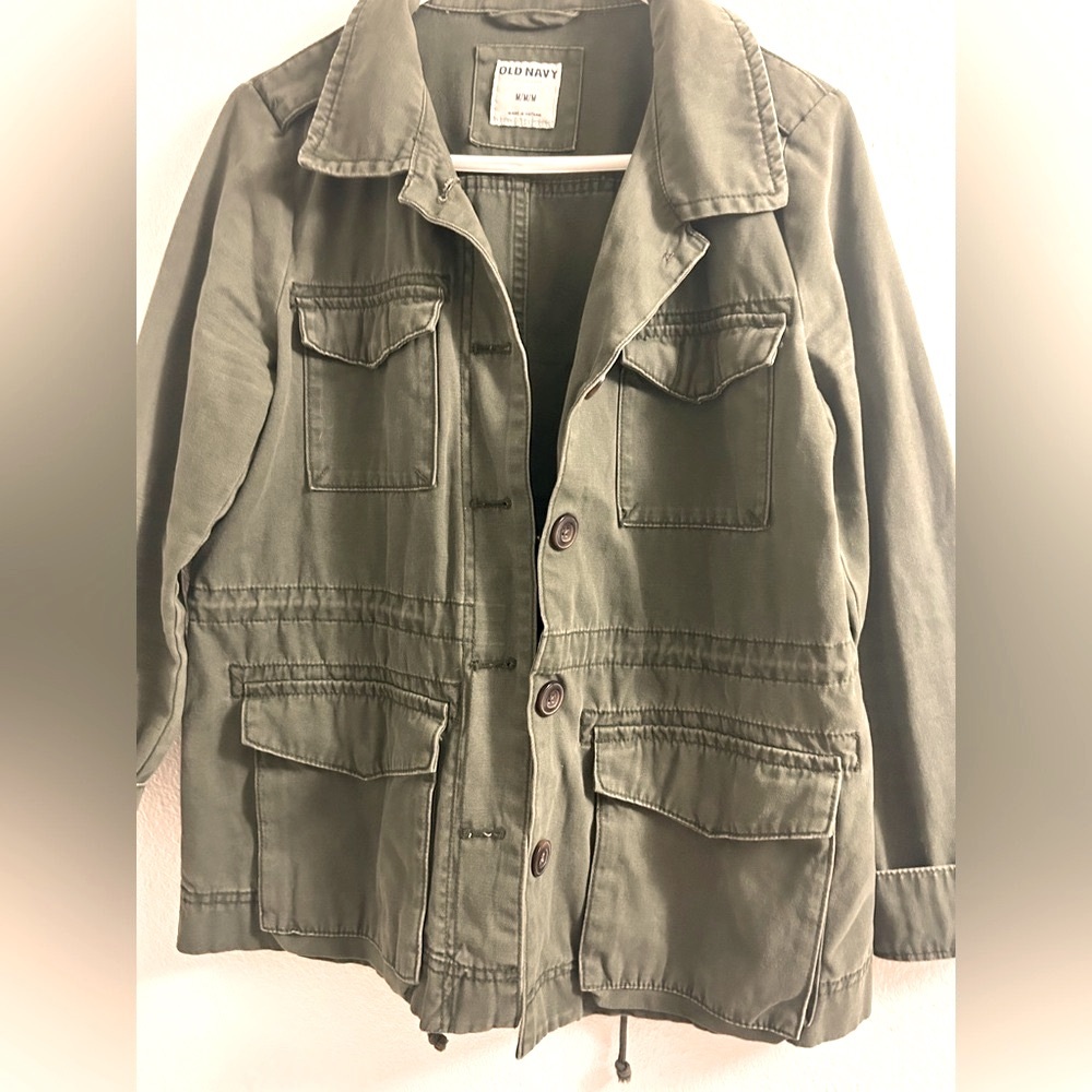 Old Navy army jacket styles and availability Green /Utility Jacket